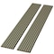 Ejoy Acoustic Slat Wood Wall Panels, 94 in x 12.6 in x 0.8 inch, 2PK ACPSC04_AlamosaGreen - alternate 1